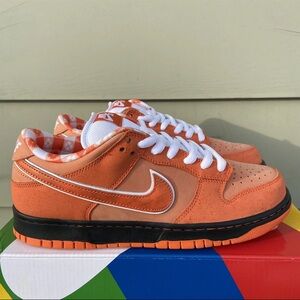 Nike orange lobsters